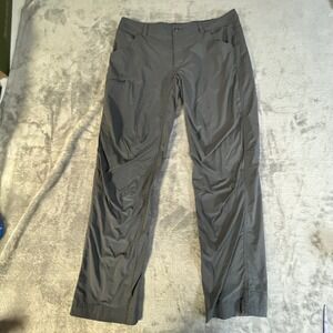 Marmot Hiking Pants Mens 36 (Meas. 36x32) Gray Lightweight Technical Outdoor